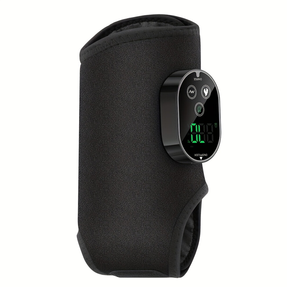 Closkye Black (Black) A Foot And Sole Massager With Vibration, Featuring Three Speed Settings, An Lcd Screen, Usb Charging, A Design