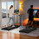 Compacte Loopband 1-6 km/u met 5% Helling Zwart Inklapbaar 10