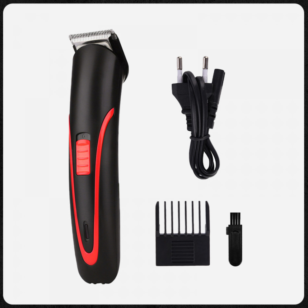 Hair Clippers for Men with SelfSharpening Steel Blades, Cordless Rechargeable Beard Trimmer