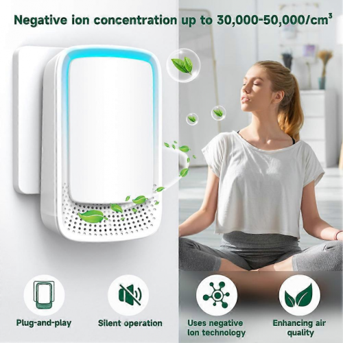 Air Ionizers for Home 3-Pack,Negative Ion Generator EU 1