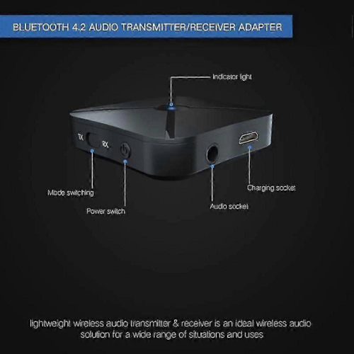 Δέκτης Bluetooth BLS-B11 NFC 5.0 3.5mm Jack Aux Stereo Ασύρματος Προσαρμογέας Υποστήριξης Μουσική 2