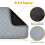 Guinea Pig Fleece Cage Liners, 2-Pack Washable Waterproof Pee Pads 3