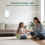 Air Ionizers for Home 3-Pack,Negative Ion Generator EU 3