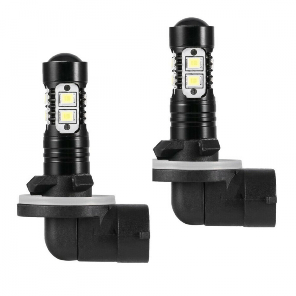 2Pcs 881 886 894 896 898 862 889 Led Auto Fog Lights 50W 6500K Headlight Bulbs White 6485316679319