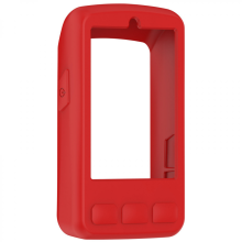 Silicone Protective Case Compatible with Wahoo ELEMNT ROAM V3 Cycling Computer Cover Red