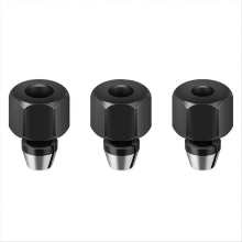 6/6.35/8mm Collet Chuck with Nut Engraving Trimming Machine Router Bit Adapter Electric Router Milli