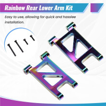 RC Car Upgrade Rear Lower Swing Arm Kit for MJX 1/14 14301 14302 14303 14304 RC Car Accessories