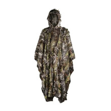 Caccia Tattica 3D Mimetica Poncho Mantello Foglie Albero Mimetica Ghillie Suit