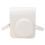 PU Retro Instant Camera Protective Case Rainproof Scratch Proof with Adjustable Removable Strap for Instax Mini 40 Silver 3
