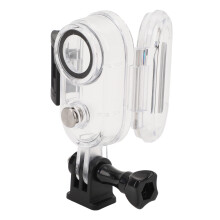 Duikbehuizing compatibel met GO 3 en GO 3S actiecamera. Beschermende behuizing voor onderwaterfotografie. Waterbestendig tot 40 meter (131,2 voet).