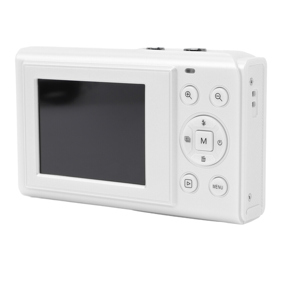 4K Digital Camera 44Mp 16X Digital Zoom Autofocus Anti Shake 2.4 Inch Screen Pocket Compact Camera For Teens Kids Photography Travel Vlogging Black 3057144953386