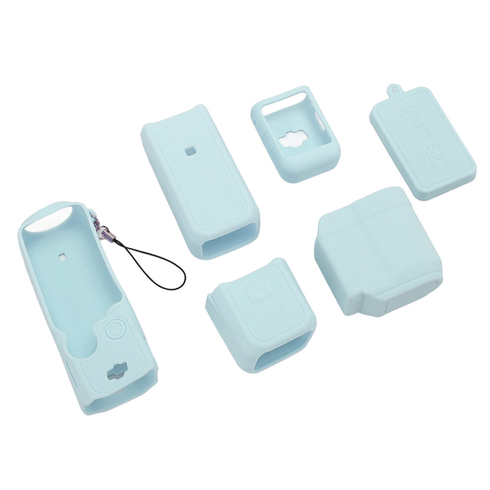 Protective Cover With Lens Screen Protector Silicone Anti Scratch Dust Proof Shock Proof Anti Slip Sleeve For Pocket 3 Roseate 3673121584376