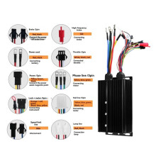 Elektrische Scooter 36V 48V 80A Controller M5 Kleuren LCD-Scherm voor 5000W Ebike