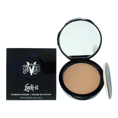 Pudră compactă, Kat Von D, Lock-It, Mat, 03, Mediu, 8 g