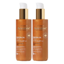 Beesline Suntan Oil Gold 1+1 Promo Pack| sun tanning oil, body tanning oil, beach tanning oil  - 200ml