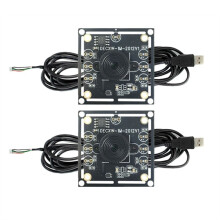 New 2Pcs 100 Degree Camera Module 1MP OV9732 1280x720 USB Free Driver Manual Focus,with 1 Meter Cable for WinXP/7/8/10