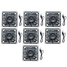 7PCS 100 Degree Camera Module 1MP OV9732 1280x720 30fps USB Camera Module Drive Free for WinXP/7/8/10 with 60cm Cable
