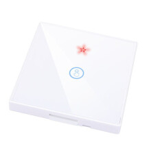 Interruttore Touch  Home Luce Elettrica 433 Mhz Telecomando Pannello A Parete Pulsante Ricevitore Lampada A LED Interruttore A 1 Banda