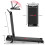 Loopband met Handgrepen 1-6 km/u 5% Helling Zwart 2