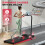 Loopband met Handgrepen 1-6 km/u 5% Helling Zwart 5