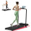 Loopband met Handgrepen 1-6 km/u 5% Helling Zwart 1