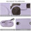 PU Leather Instant Camera Protective Case with Removable Adjustable Shoulder Strap for Fujifilm instax mini 12 3