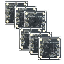 Ny 6st 100 Graders Kameramodul 1MP OV9732 1280x720 USB-Fri Drivrutin Manuellt Fokus, med 0,6 Meter Kabel för WinXP/7/8/10