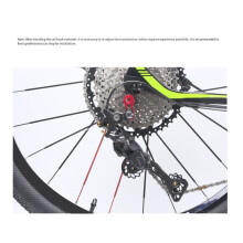 RISK Estensione Deragliatore Posteriore per Bicicletta, Gancio di Collegamento Cambio Telaio per Cassetta 32-52T, Gancio Posteriore per Bici da Corsa