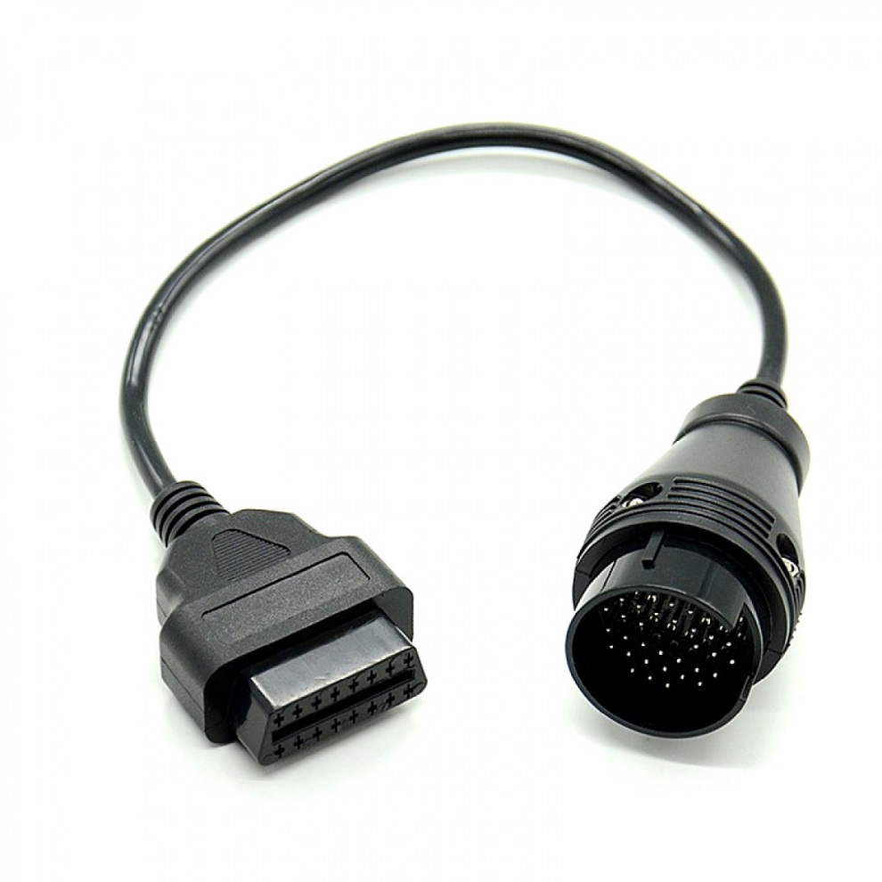 For Benz Mb 38 Pin To 16 Pin Obd2 Obd Ii Diagnostic Adapter For Mercedes 38 Pin Obd 38Pin Connector 6083684804335