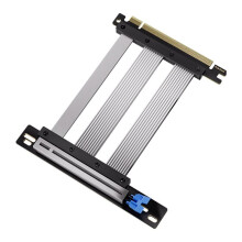 5.0 PCIE X16 Riser Cable Card PCI-E X16 5.0 GPU Extension PCI Riser Shielded Extender for ATX/ITX 90 Degree B