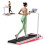 Loopband met Handgrepen 1-6 km/u met 5% Helling Roze 1