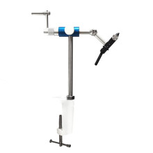 Morsa per Legare Le Mosche per La Pesca, Rotante, Regolabile, In Lega, DIY, per Creare Esche, Lime per Creare Esche, Strumento per Legare, Morsa da
