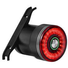 Brake Induction Bicycle Tail Light Bike Seatpost Saddle Rear Light Waterproof USB Charging Cycling Taillight