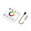 LED Strip Light Controller with 8Key Touch Panel RF Wireless Controller Reflux Pixel Control for Horse Race Tape Lamps,A 1