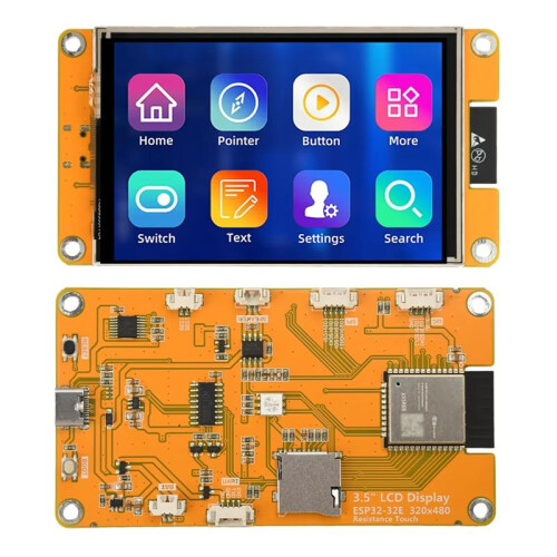 ESP32 WiFi  Module Development Board 3.5 Inch ST7796U Drive 320x480 Resolution TFT Intelligent Touch Screen 1