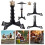 Foldable Retro Camping Light Bracket, 1/4 Thread Support, Detachable Outdoor Lamp Holder 3