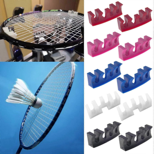 Badminton Racket Load Spreader Adapter, Racket Stringing Machine Tool, Pack Of 2, Red 1