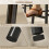 Homcom HOMCOM 3 Pieces Dining Room Set, 6-Tier Dining Table and Stools, Natural 7