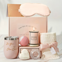 Cadeau de Noël, Cadeau de la Saint-Valentin, Ensemble de bain de soins cadeau surprise, Ensemble de sel de bain,