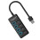 USB2.0 HUB Docking Station 4  with  Charging USB2.0 Hub Computer Splitter 4