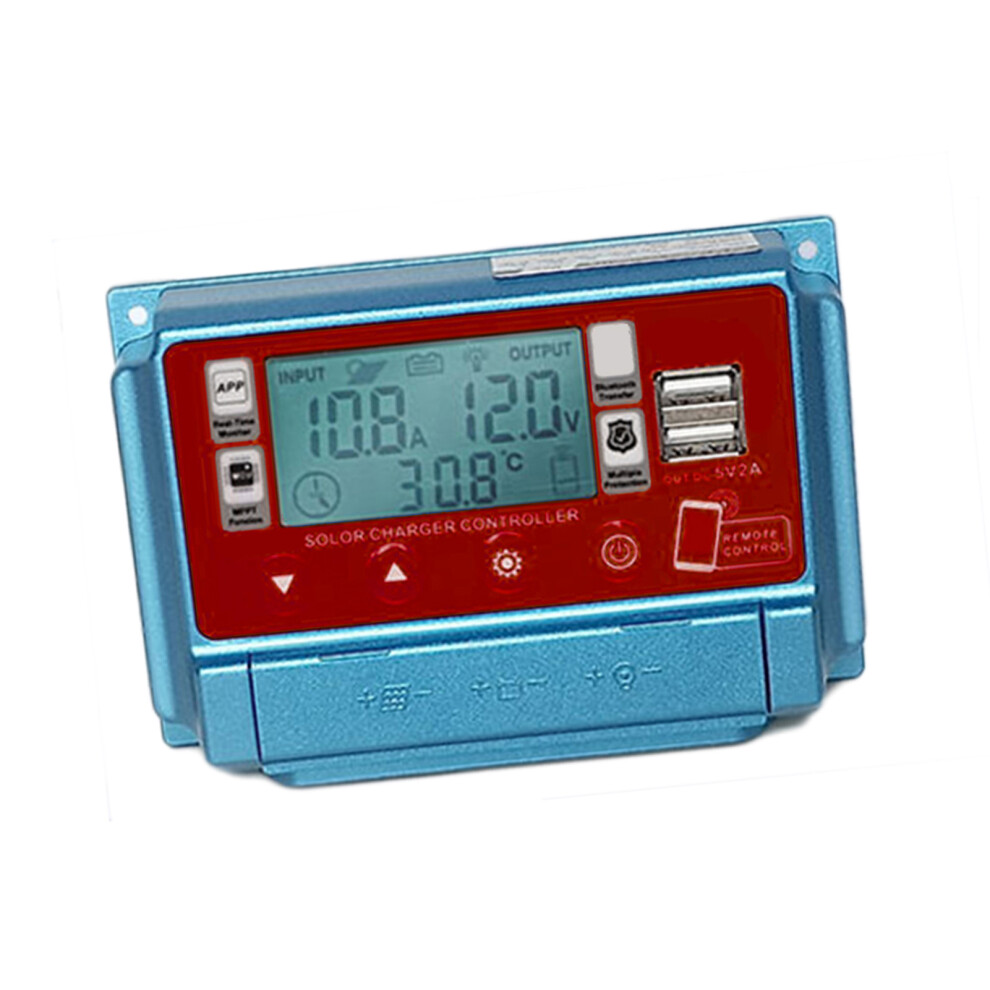 30A Mppt Solar Charge Controller 12V/24V/36V/48V/60V Lcd Display 7891386850128