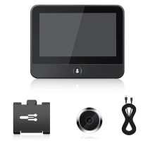 Tuya Wifi Door Peepholes Camera PIR Motion Detection Video Doorbell Viewer Home