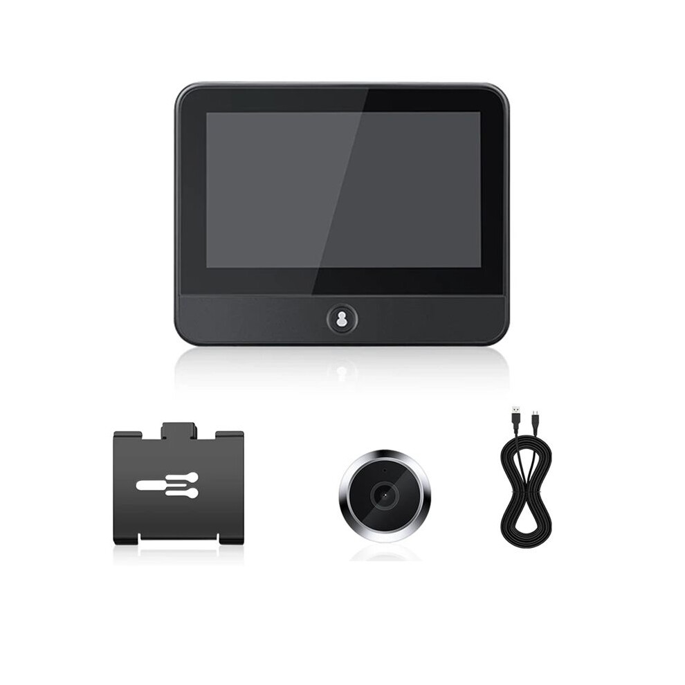 Tuya Wifi Door Peepholes Camera Pir Motion Detection Video Doorbell Viewer Home 4713754212600