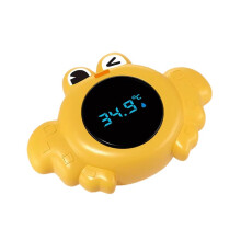 Baby Bath Temperature Meter Floating Digital Water Temperature Meter LED Display Tester for Infant Bathing Yellow