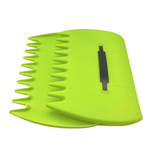 2 Pcs Leaf Scoop Fallen Leaves Grabber Dead Branches Claw Plastic Hand Rake 2