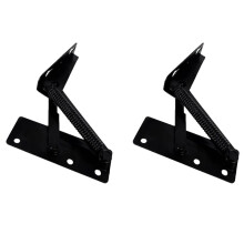 1 Pair Foldable Lifting Bracket Cabinets Sofa Hinge Lifter Furniture Storage Support Hinges Spring Standing Rack Hinge