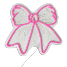 Bow Neon Sign, Custom Home Wall Decor, Fashion Wall Art, Usb Power Supply, Birthday Gift for Female Friends