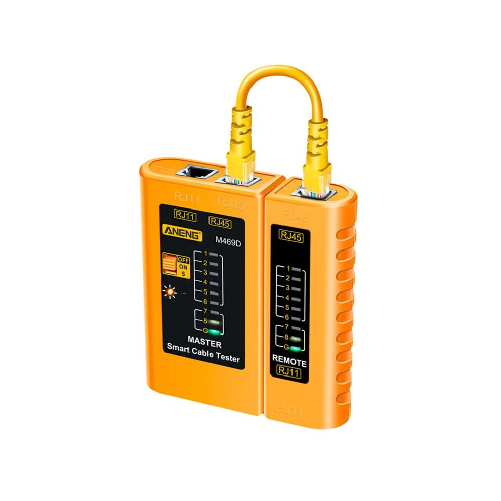 Tauoh Aneng M469d Network Analyzer Tester Cable Tester Rj45 Rj11 Rj12 Cat5 Utp Lan Cable Tester Networking Repair Tool