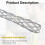 6 Pcs Cable Puller Socks for Electricians, 4-25 mm Wire Puller Grip Kit, Pulling Tools for Light & Heavy Cables 3
