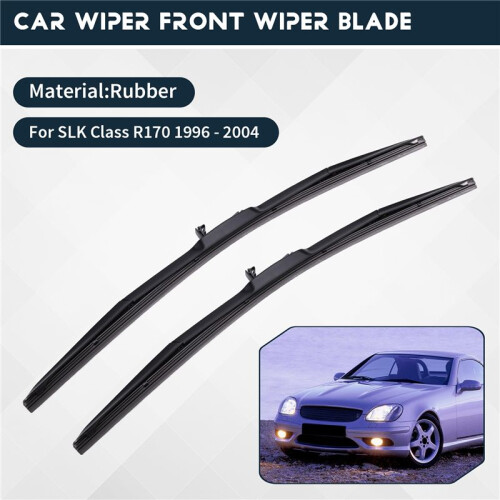 Car Wiper Front Wiper Blade 22In+22In for - SLK Class R170 1996-2004 Hook Windshield Windscreen Front Window 2